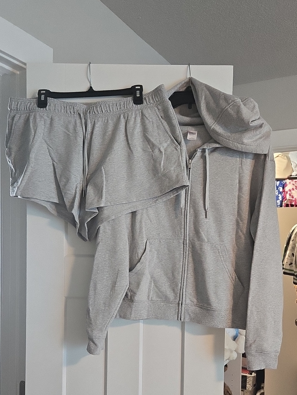 Nwot AUDEN HOODIE AND SHORTS SET